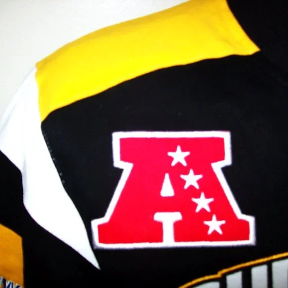 PITTSBURGH STEELERS 6 TIME SUPERBOWL ULTIMATE CHAMPIONSHIP JACKETSMALLMEDIUM